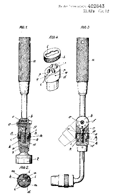 [Illustration for German Patent DE402843]