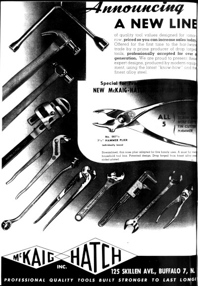 [1949 Ad for McKaig-Hatch Tools]