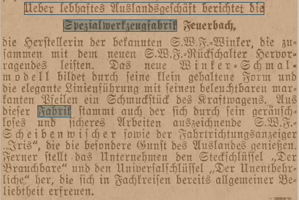 [1929 Notice for SWF Products]