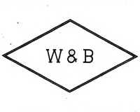 W & B Diamond Logo