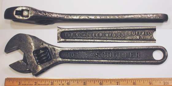 [Scholler 10 Inch Adjustable Wrench]