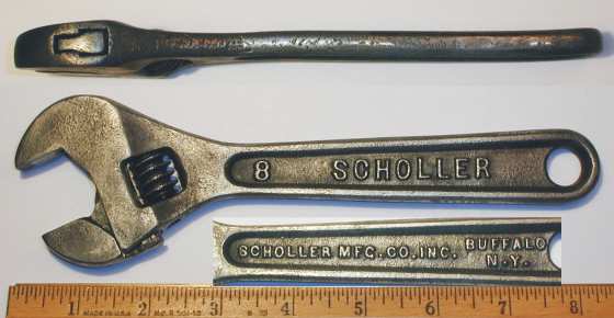 [Scholler 8 Inch Adjustable Wrench]