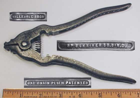 [Schriver IXL 7 Inch Chain Repair Pliers]