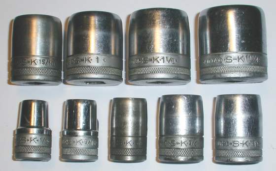[S-K Sockets with Drive Recesses]