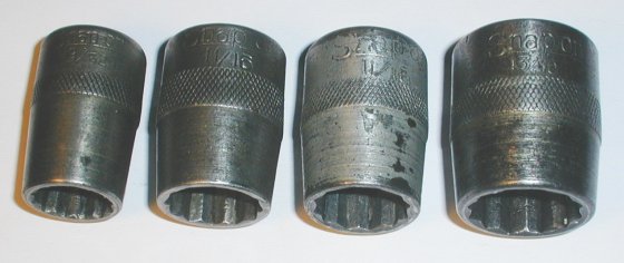 [Snap-On 12-Point Tapered Sockets]