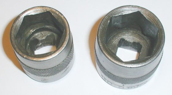 Snap-On Sockets Showing Broaching Details]