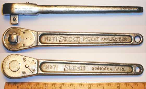 [Snap-on No. 71 1/2-Drive Ratchet]