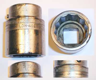 [Snap-on LDH-402 3/4-Drive 1-1/4 Socket]