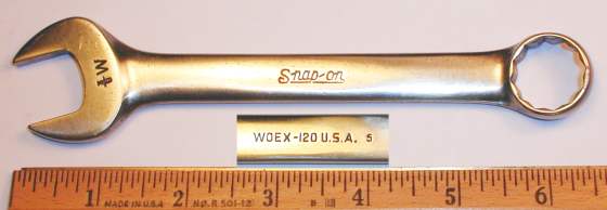 [Snap-on WOEX-120 3/8W Whitworth Combination Wrench]