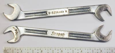 [Snap-on V-5214 7/16x7/16 Angle-Head Wrench]