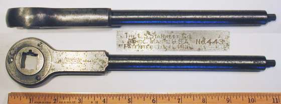 [Starrett No. 443 5/8-Drive Ratchet]