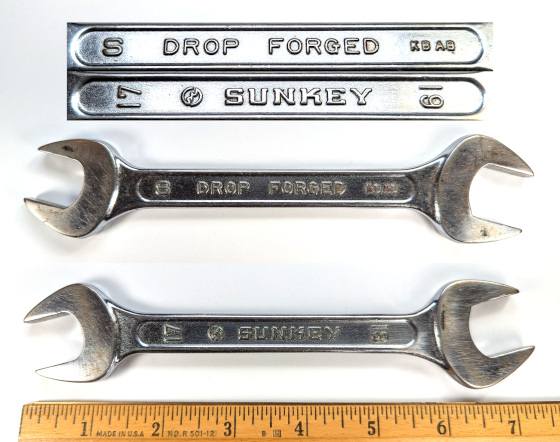[Sunkey KB 17x19mm Open-End Wrench]