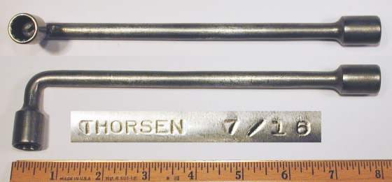 [Thorsen Early 7/16x7/16 Ell-Shaped Double Socket Wrench]
