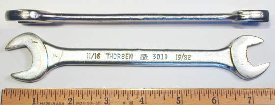 [Thorsen 3019 19/32x11/16 Open-End Wrench]