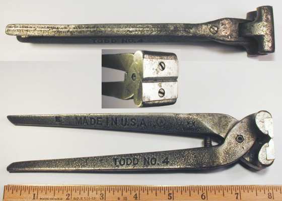 [Todd No. 4 8 Inch End Nippers]