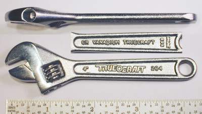 [Truecraft 204 4 Inch Adjustable Wrench]