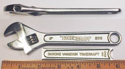 [Truecraft 206 6 Inch Adjustable Wrench]