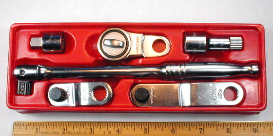 [Truecraft 3/8-Drive 6-Piece Indexable Ratchet Kit]