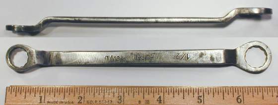 [Truth 7/16x1/2 Thin Offset Box Wrench]