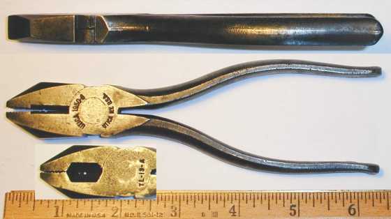 [Utica 1950-6 TL-13-A 6 Inch Heavy-Duty Lineman's Pliers]