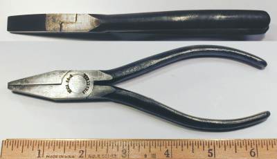 [Utica 20-6 6 Inch Flat-Nose Pliers]