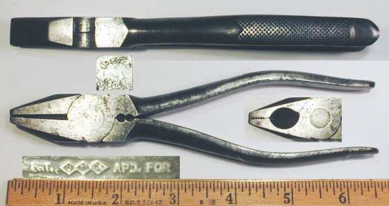 [Utica No. 50-6 6 Inch Lineman's Pliers]