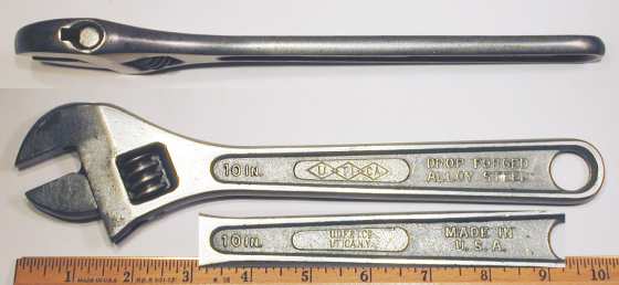 [Utica Early 91-10 Adjustable Wrench]