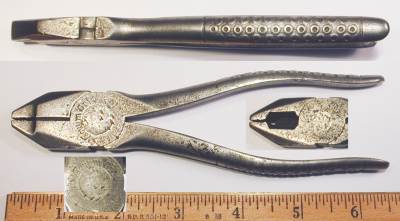 [Vacuum Grip Early No. 56 Lineman's Pliers]