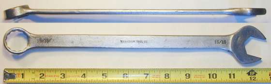 [Vanadium Tool 15/16 Combination Wrench]
