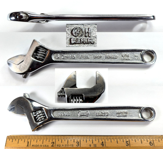 [Victor No. 270 150mm Adjustable Wrench]