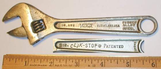 [Vlchek AV6 6 Inch Adjustable Wrench]