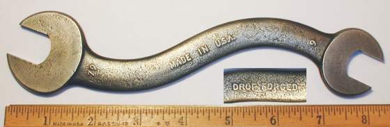 [Vlchek 79 5/8x11/16 S-Shaped Open-End Wrench]