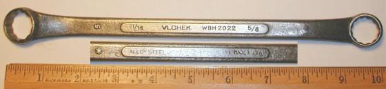 [Vlchek WBH2022 5/8x11/16 Offset Box-End Wrench]