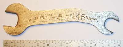 [Wakefield No. 45 1/2x9/16 Open-End Wrench]