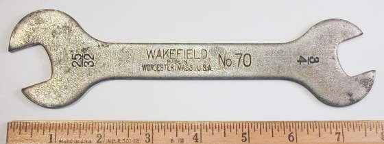 [Wakefield No. 70 3/4x25/32 Open-End Wrench]