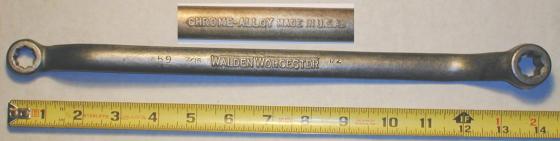 [Walden 459 7/16x1/2 8-Point Ford Brake Box-End Wrench]