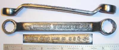 [Walden 485 1/2x9/16 Short Offset Box-End Wrench]