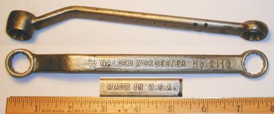 [Walden 2118 9/16 Single-Offset Box-End Wrench]