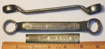 [Walden 486 5/8x11/16 Short Offset Box-End Wrench]