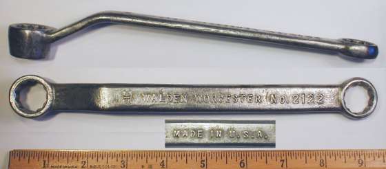 [Walden 2122 11/16 Single-Offset Box-End Wrench]