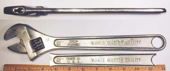 [Ward's Master Quality 12 Inch Adjustable Wrench]