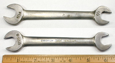 [Wilde Chromium Vanadium 1725-B 1/2x6/16 Open-End Wrench]