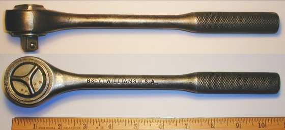 [Williams BS-71 1/2-Drive Fine-Tooth Ratchet]