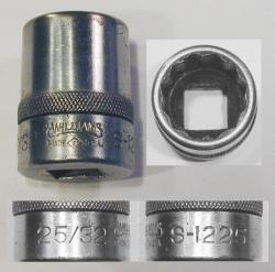 [Williams S-1225 1/2-Drive 25/32 Socket]