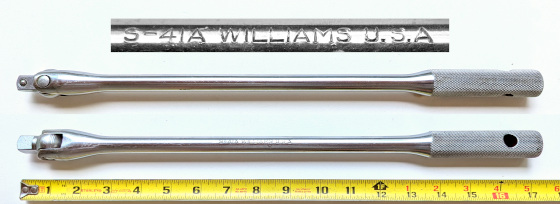 [Williams S-41A 1/2-Drive 17 Inch Flex-Head Handle]