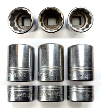 [Williams ST-12xx 1/2-Drive Sockets from WSS-5 Set