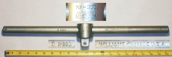 [Williams NX-20B/C 1 Inch Drive Sliding Tee Handle]