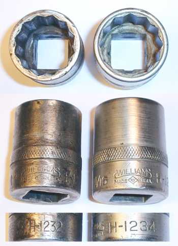 [Williams Early 3/4-Drive H-12xx Sockets]