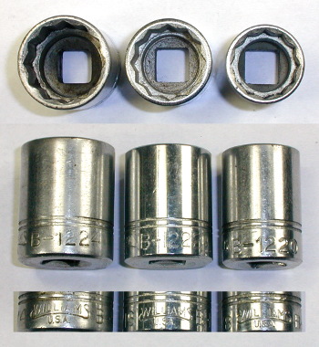 [Williams B-12xx 3/8-Drive Sockets