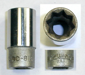 [Williams BD-814 3/8-Drive 7/16 8-Point Deep Socket]